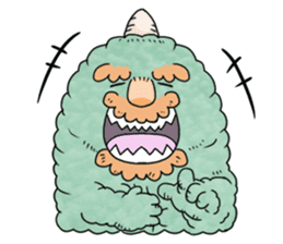 Monster of the forest sticker #4045068