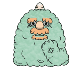 Monster of the forest sticker #4045069