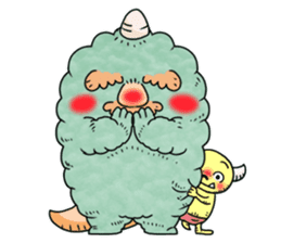 Monster of the forest sticker #4045072