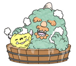 Monster of the forest sticker #4045082