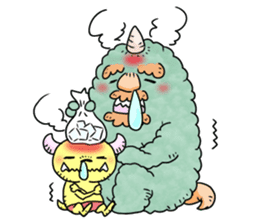 Monster of the forest sticker #4045083