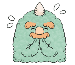 Monster of the forest sticker #4045086