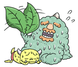Monster of the forest sticker #4045090
