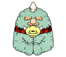 Monster of the forest sticker #4045091
