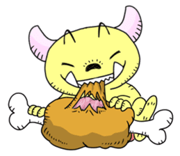 Monster of the forest sticker #4045092