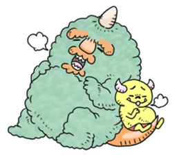 Monster of the forest sticker #4045093