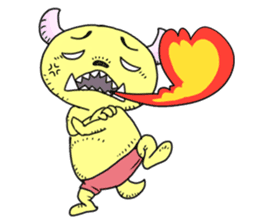 Monster of the forest sticker #4045095