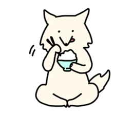 White Wolf sticker #4045119