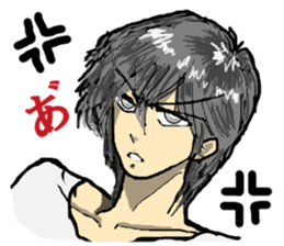 Please say to a men's. sticker #4045298