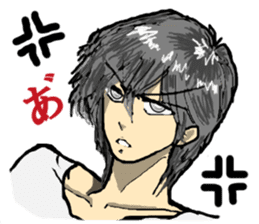 Please say to a men's. sticker #4045298