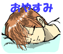 Please say to a men's. sticker #4045302