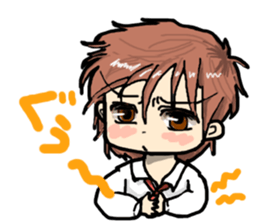 Please say to a men's. sticker #4045303