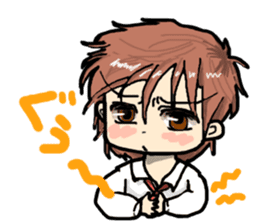 Please say to a men's. sticker #4045303