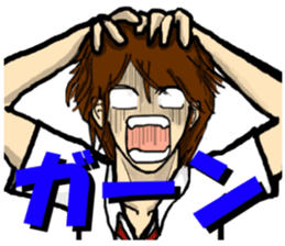 Please say to a men's. sticker #4045304