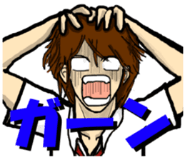 Please say to a men's. sticker #4045304