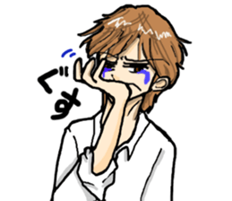 Please say to a men's. sticker #4045305