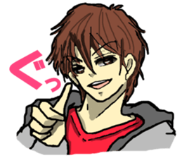 Please say to a men's. sticker #4045306