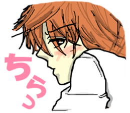 Please say to a men's. sticker #4045307