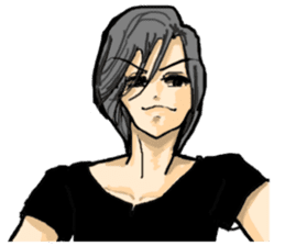 Please say to a men's. sticker #4045308