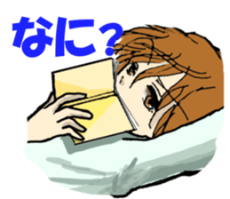 Please say to a men's. sticker #4045309