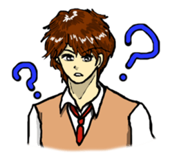 Please say to a men's. sticker #4045311