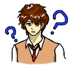 Please say to a men's. sticker #4045311