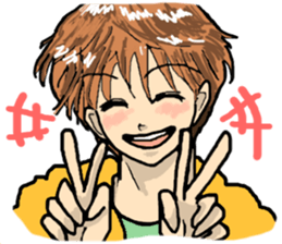 Please say to a men's. sticker #4045312