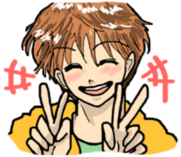 Please say to a men's. sticker #4045312