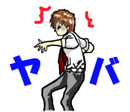 Please say to a men's. sticker #4045316