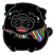 Joy's Pug World (2) sticker #4045339