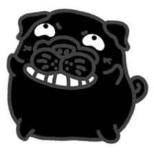 Joy's Pug World (2) sticker #4045341