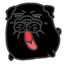 Joy's Pug World (2) sticker #4045352