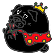 Joy's Pug World (2) sticker #4045371