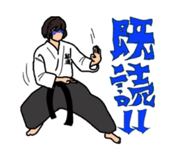 Taido-Martial arts sticker #4045475