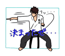 Taido-Martial arts sticker #4045480