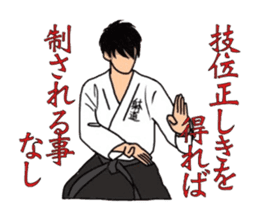 Taido-Martial arts sticker #4045488