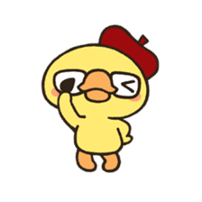 Piyo with Red Cap sticker #4045506