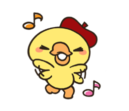 Piyo with Red Cap sticker #4045507