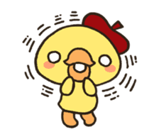 Piyo with Red Cap sticker #4045516