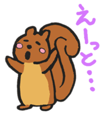 Orava the cute squirrel sticker #4045755