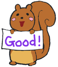 Orava the cute squirrel sticker #4045775