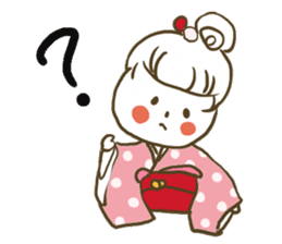 kimonogirl sticker #4046151