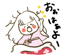 kimonogirl sticker #4046177