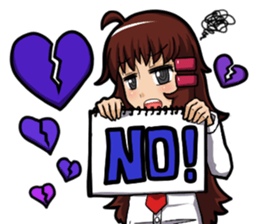 Hairpinchan&Misachan sticker #4046627