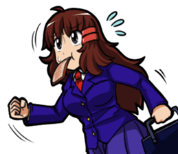 Hairpinchan&Misachan sticker #4046628