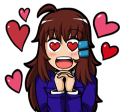 Hairpinchan&Misachan sticker #4046634