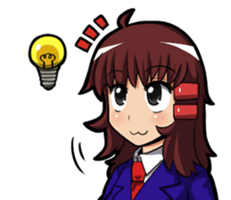 Hairpinchan&Misachan sticker #4046650