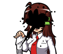 Hairpinchan&Misachan sticker #4046662