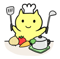 The sticker of "a chubby nyanko" part2. sticker #4047704