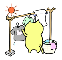 The sticker of "a chubby nyanko" part2. sticker #4047706